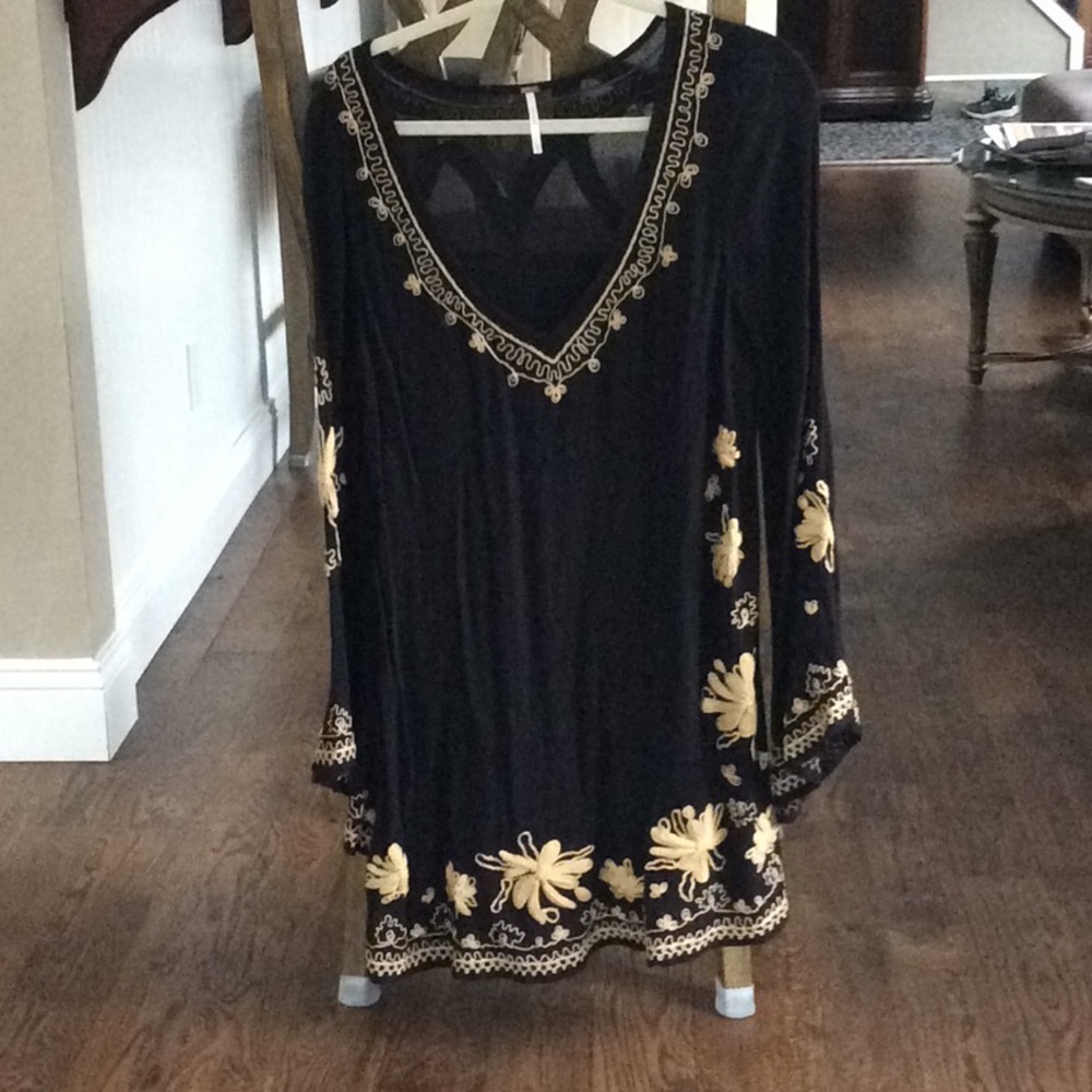 Free People embroidered dress